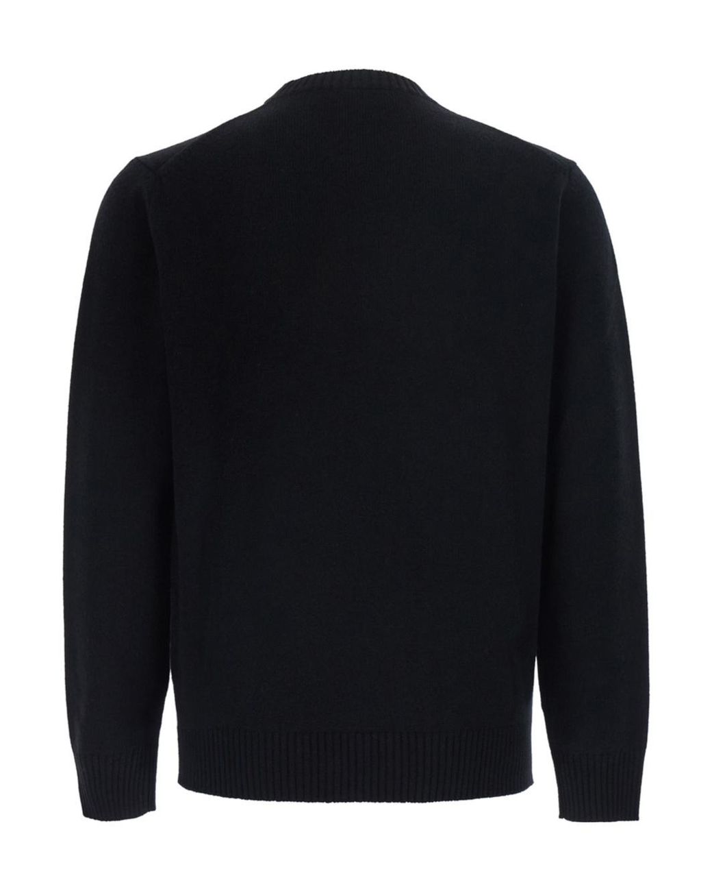 Kangra Cashmere Blue Long-Sleeve Crew-Neck Sweater for men