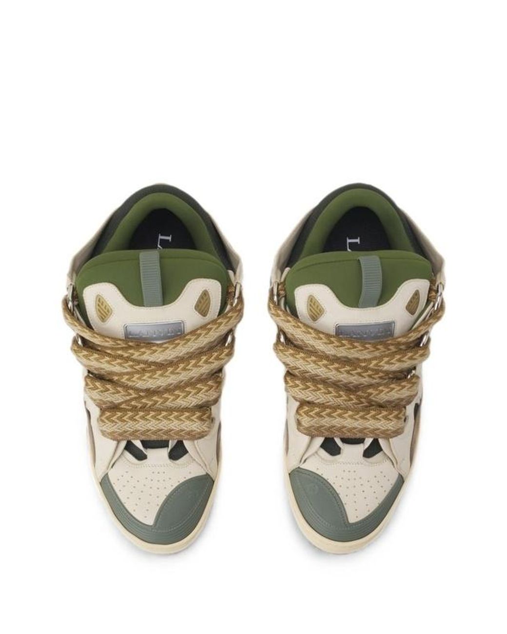 Lanvin Multicolor Curb Low-Top Sneakers for men