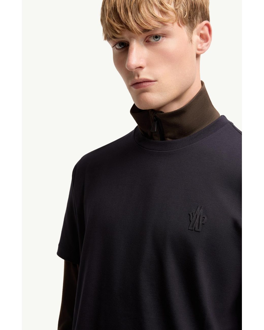 Moncler Blue Grenoble 3-Pack Crewneck T-Shirts for men