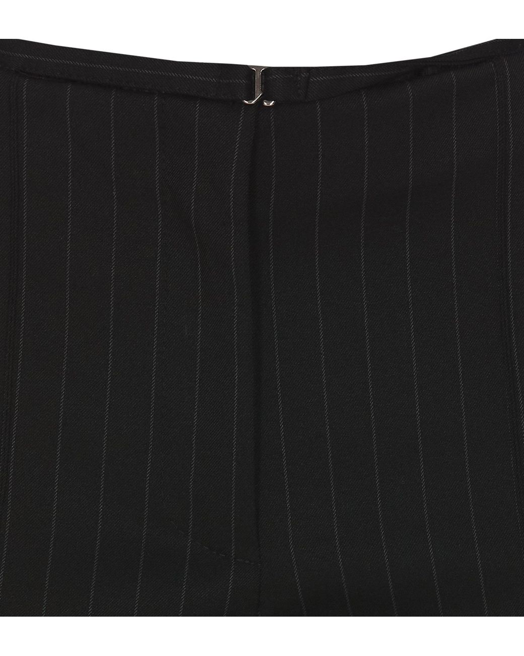 Patrizia Pepe Black Straight Leg Pants