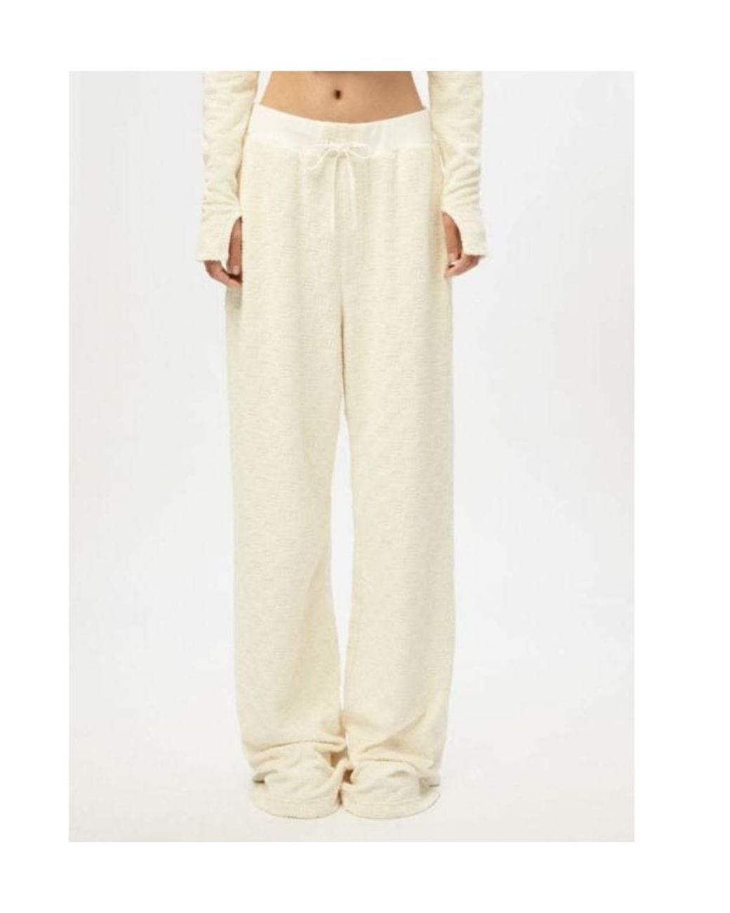 Ambush White Logo Casual Pants