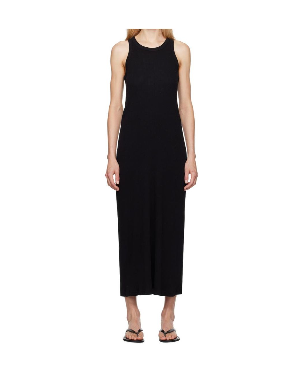 The Row Black Sleeveless Dress