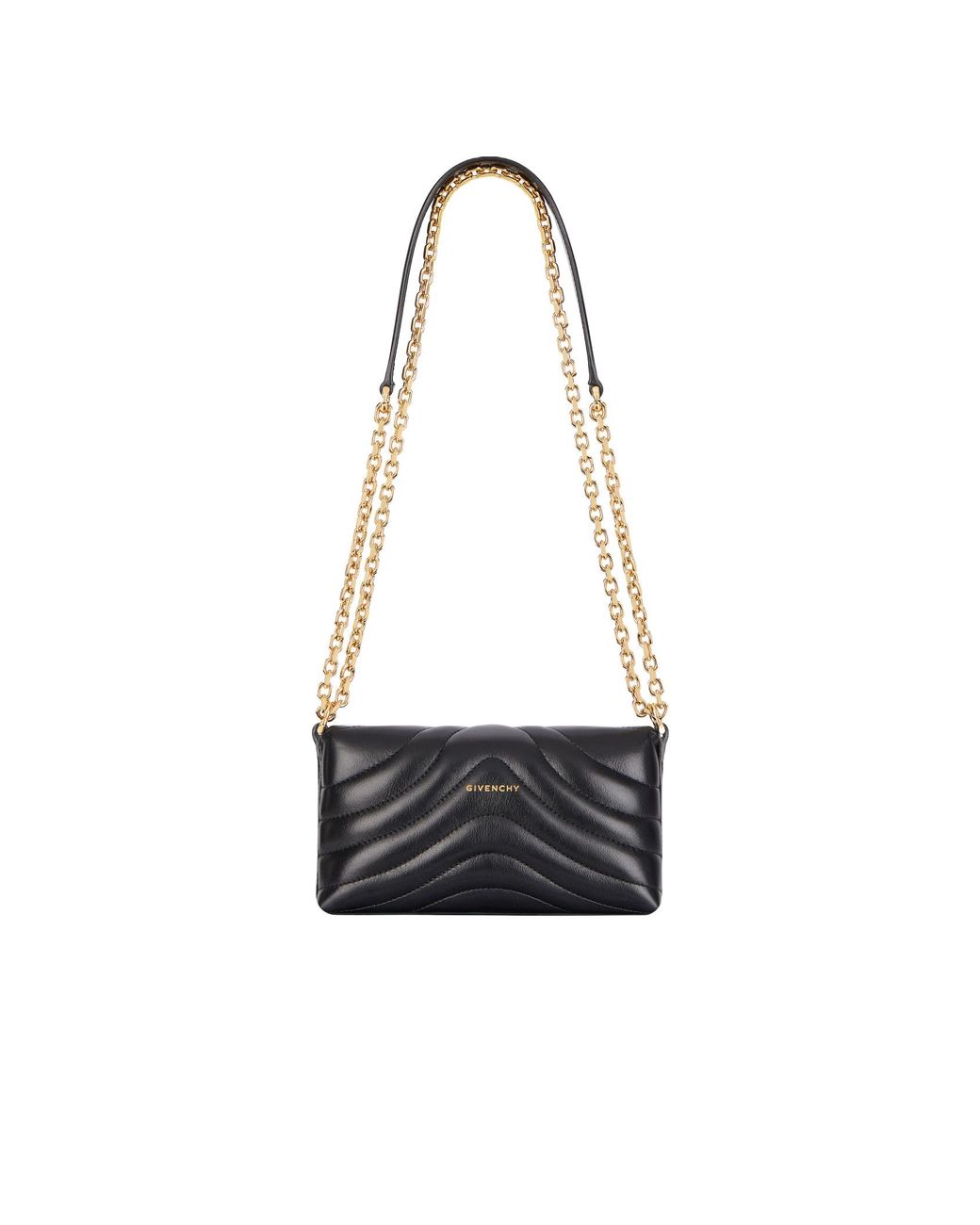 Givenchy White 4G Liquid Flap Wallet
