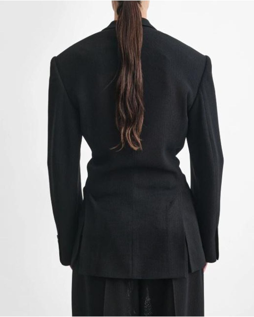 Phoebe Philo Black Long-Sleeved Suit Jacket
