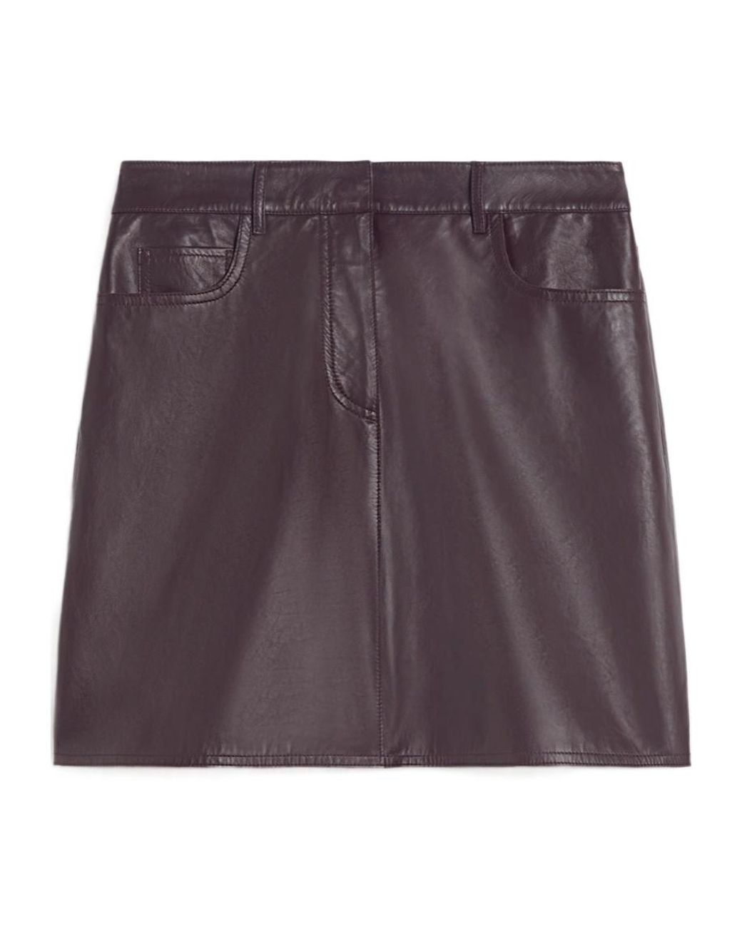 Weekend by Maxmara Purple Flared Skirt