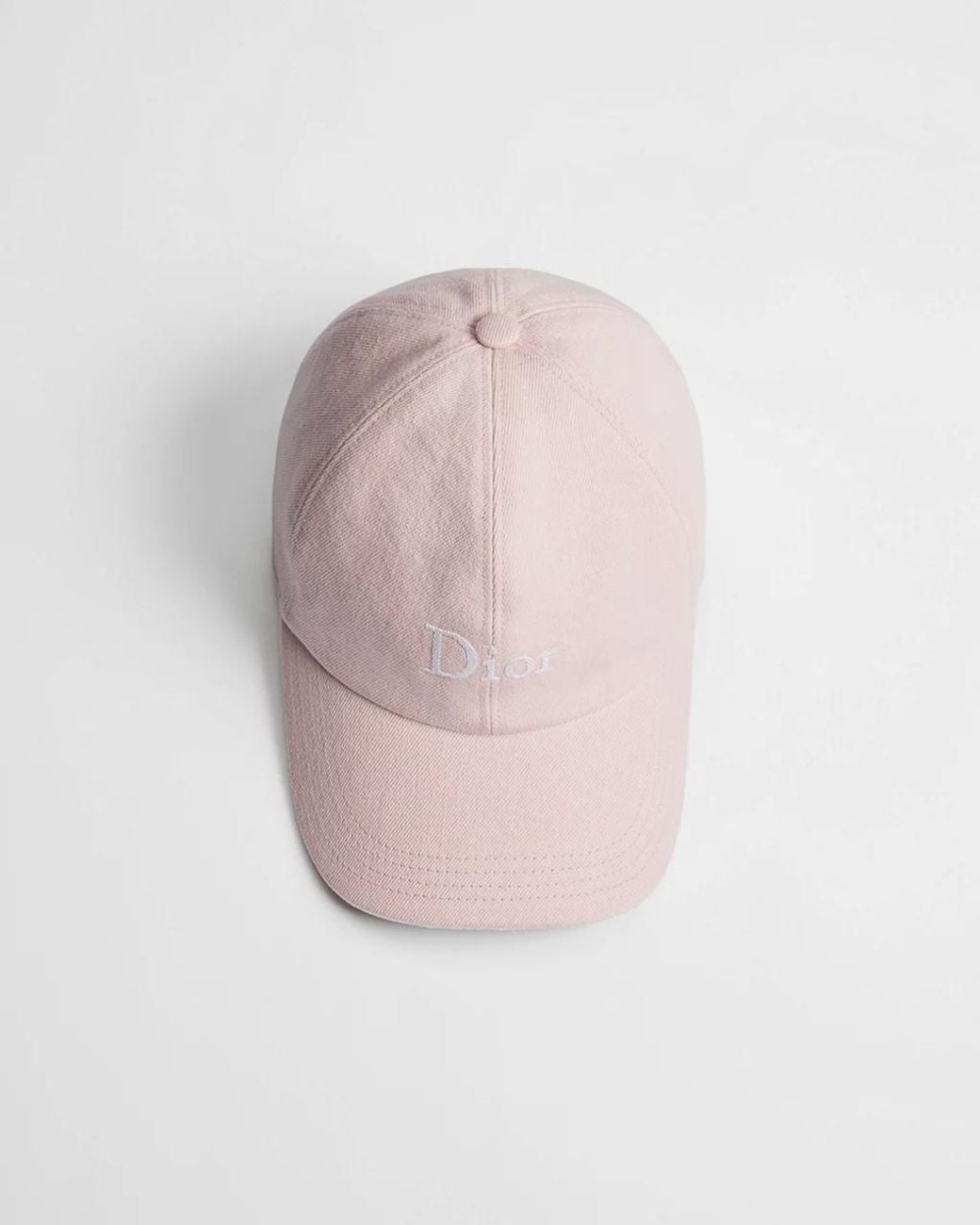 Dior Pink Domed Baseball Cap