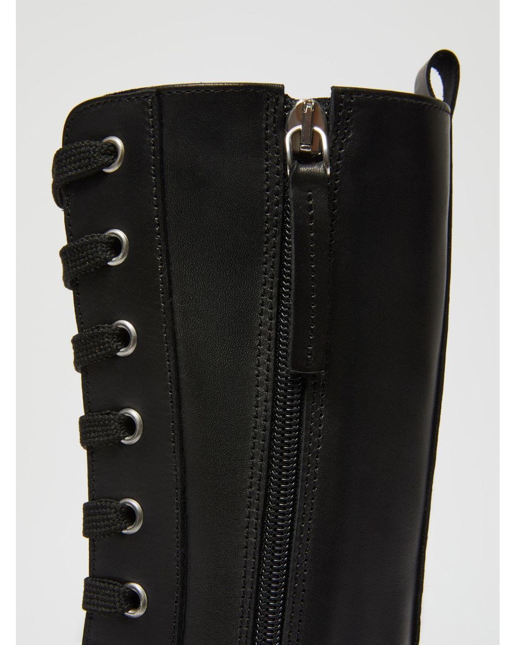 Weekend by Maxmara Black Tana Combat Boots