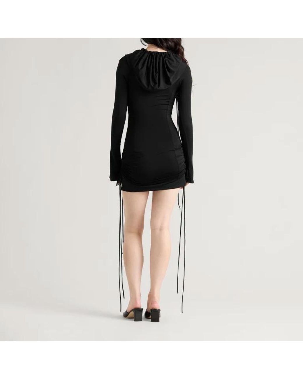 KNWLS Black Long-Sleeved Dress
