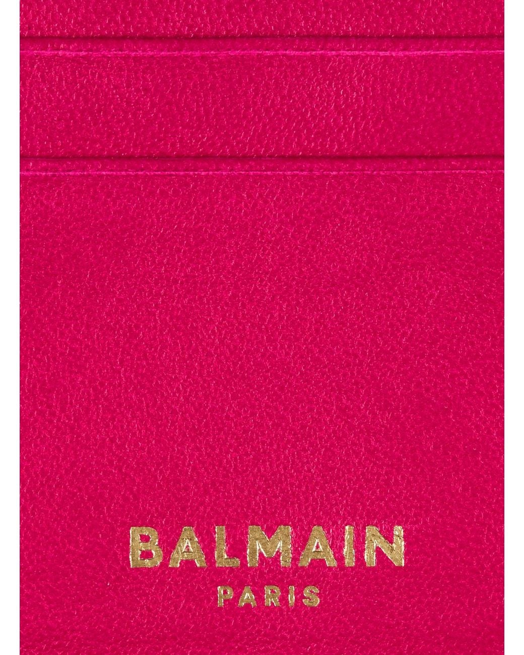 Balmain Pink Pulse Card Holder