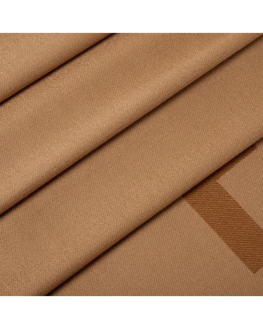 Fendi Natural Macro Ff Logo Scarf for men