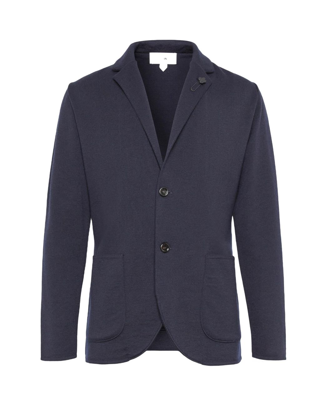 Lardini Blue Long-Sleeved Suit Jacket for men