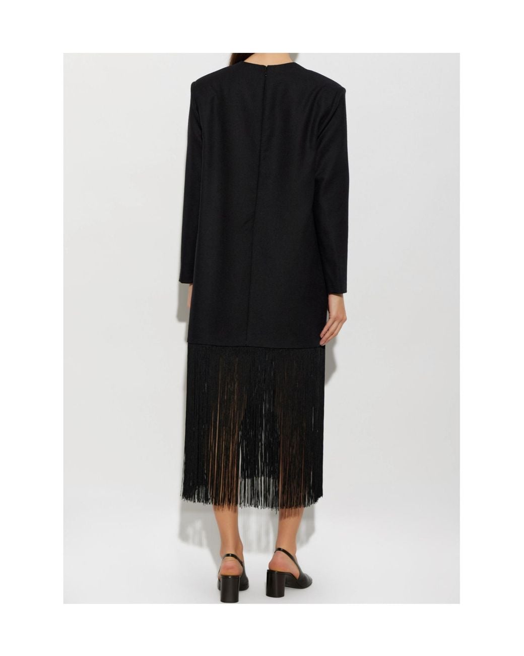 By Malene Birger Black Long-Sleeved Dress