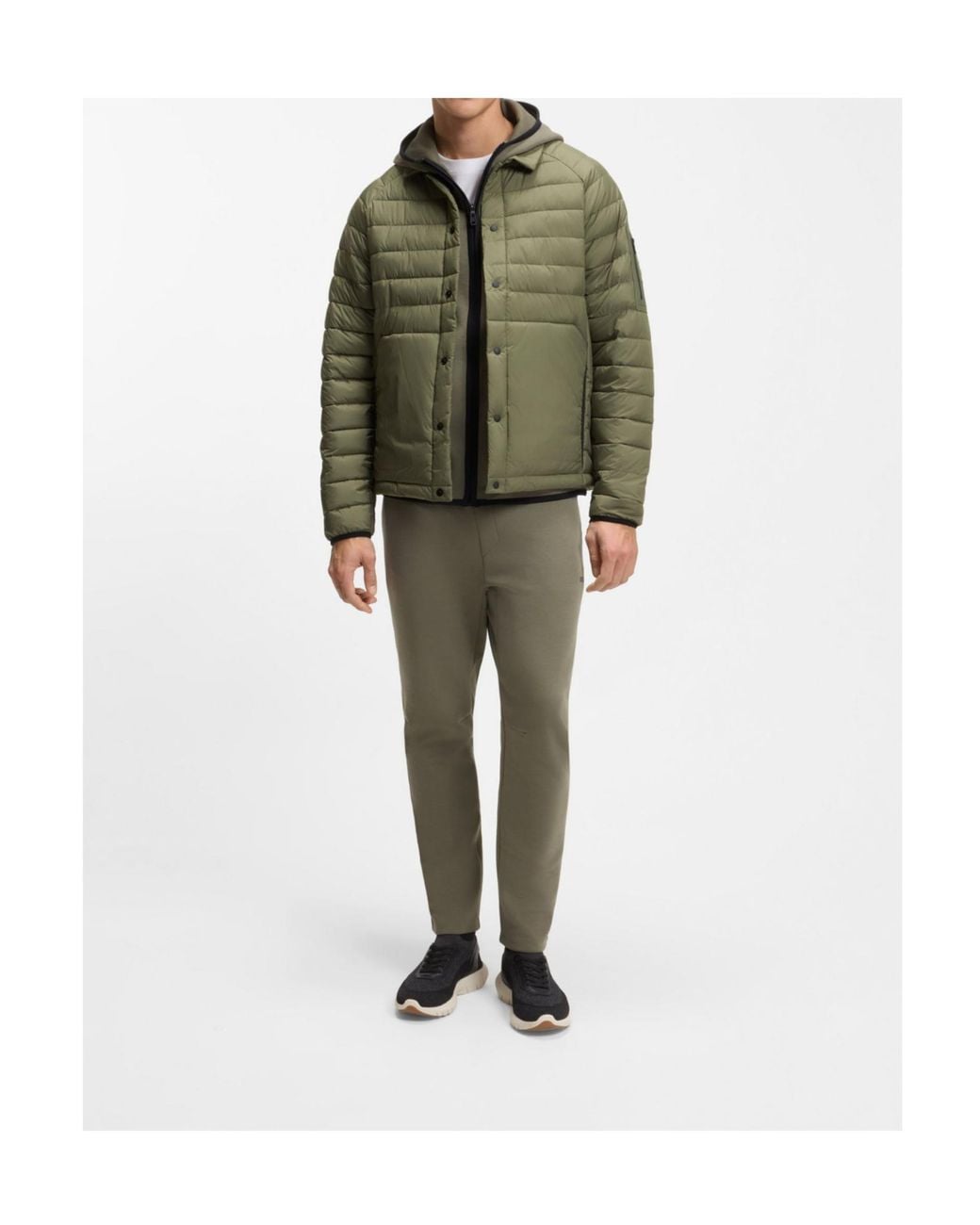 Boss Green Shirt-Style Jacket for men