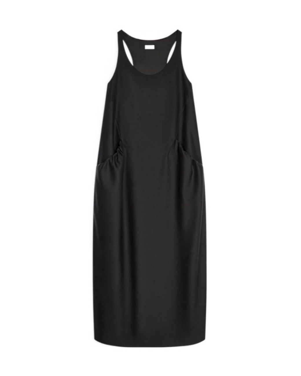Dries Van Noten Black Pockets Dress