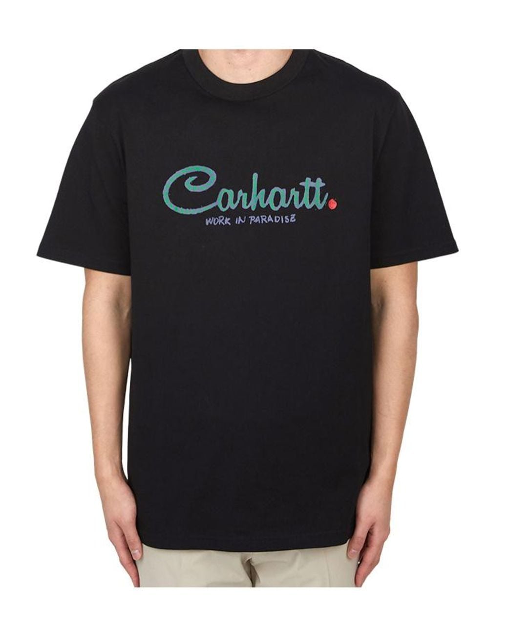 Carhartt Black Short-Sleeved T-Shirt for men