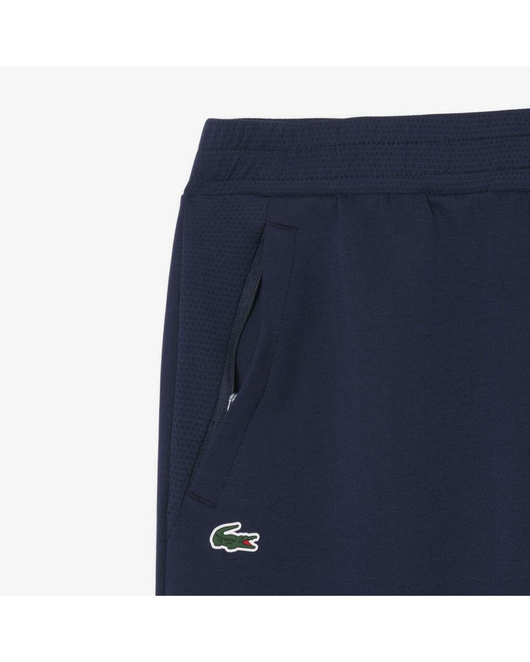 Lacoste Blue Tapered Leg Sweatpants for men
