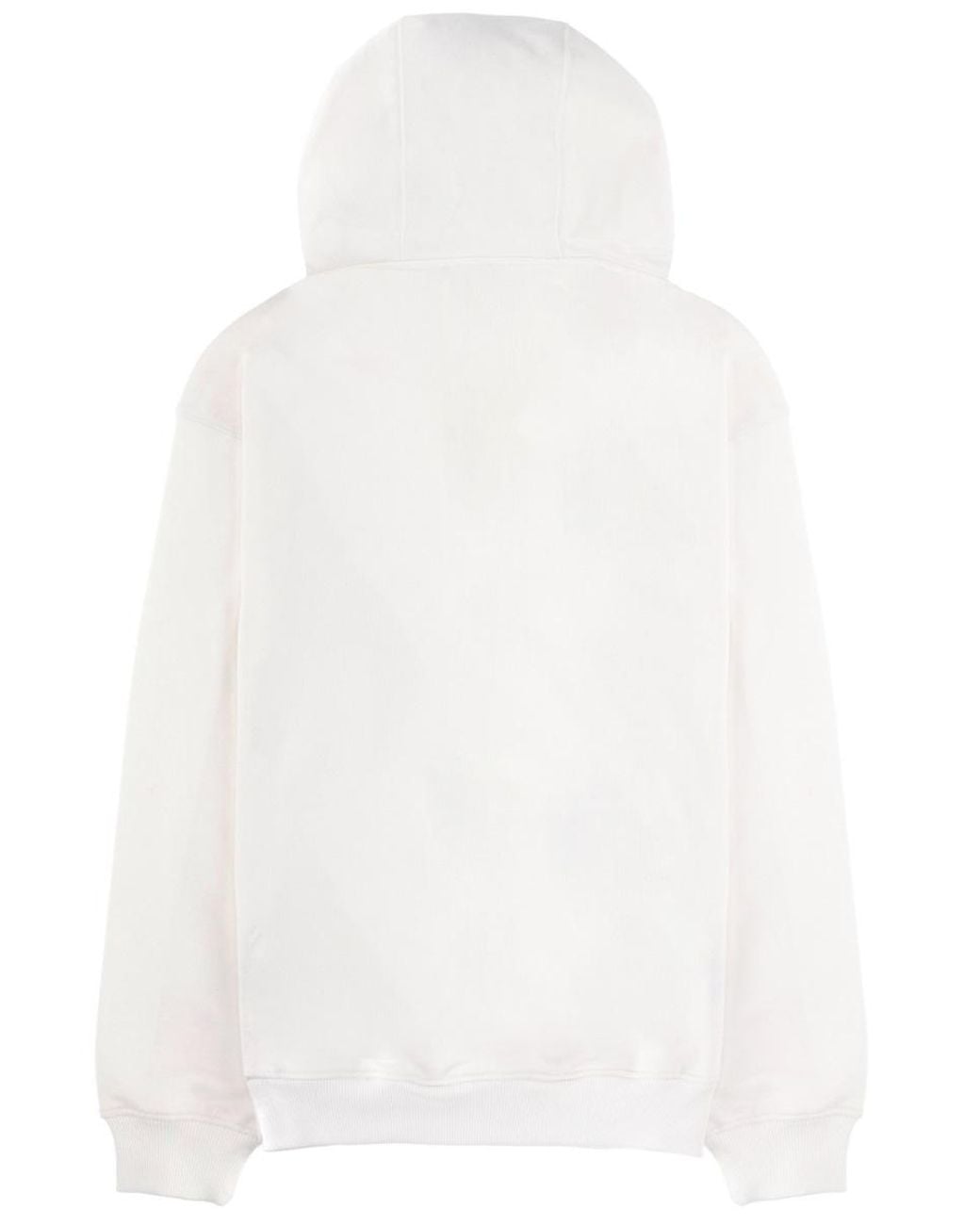 Casablanca White Tennis Club Graphic Hoodie for men