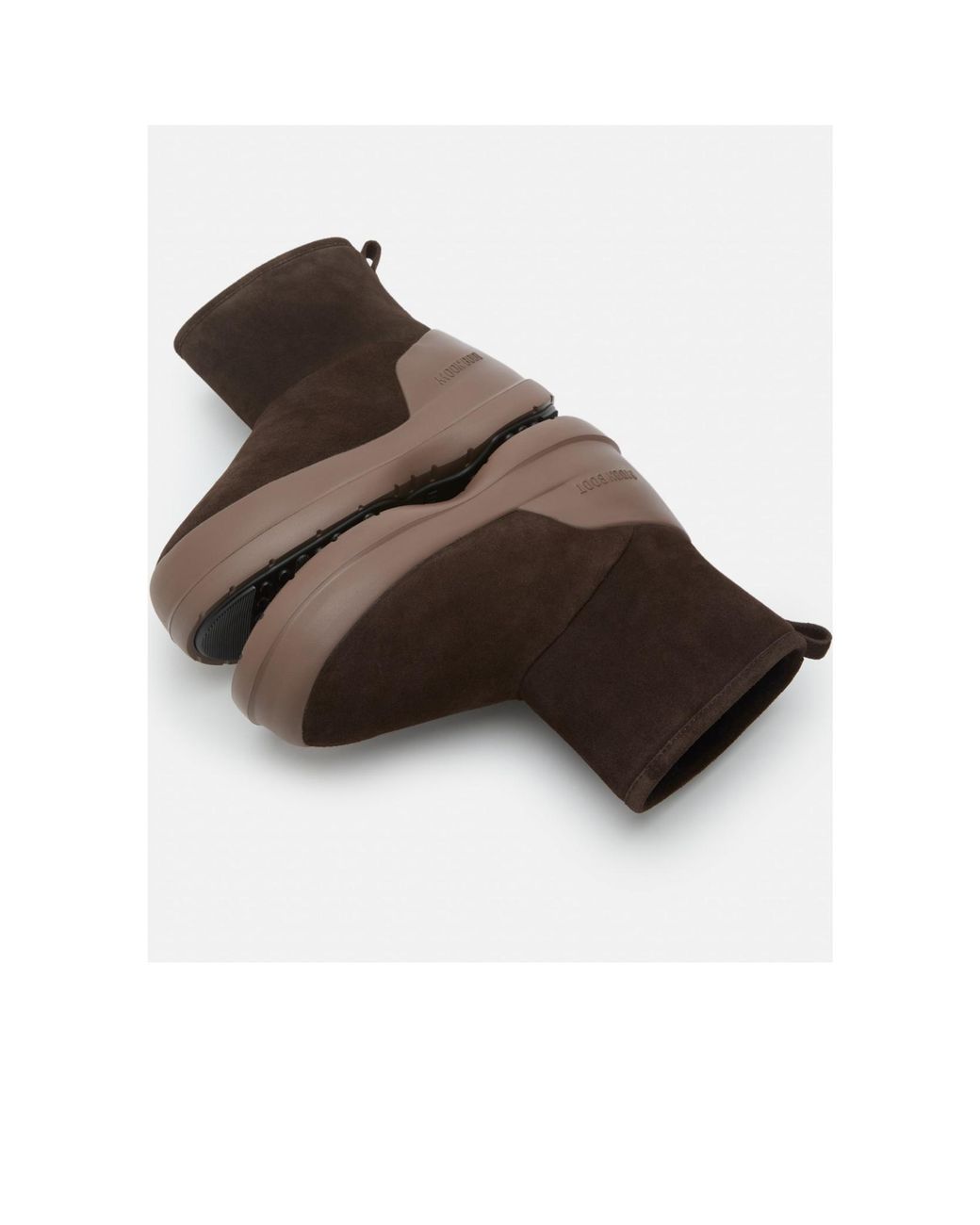 Moon Boot Brown Mezzaluna Mid Snow Boots