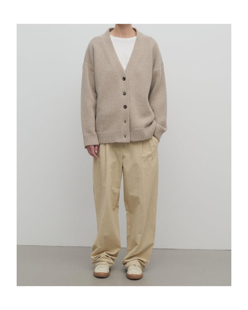 The Row Natural Trousers