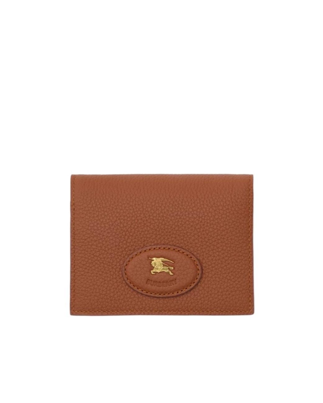 Burberry Brown Bloomsbury Folding Card Case