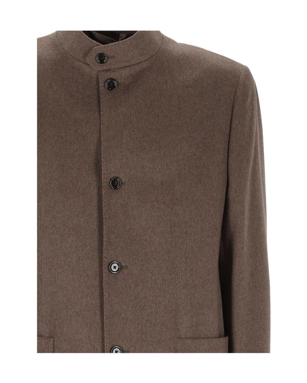 Lardini Brown Single Breasted Tailored Jacket for men