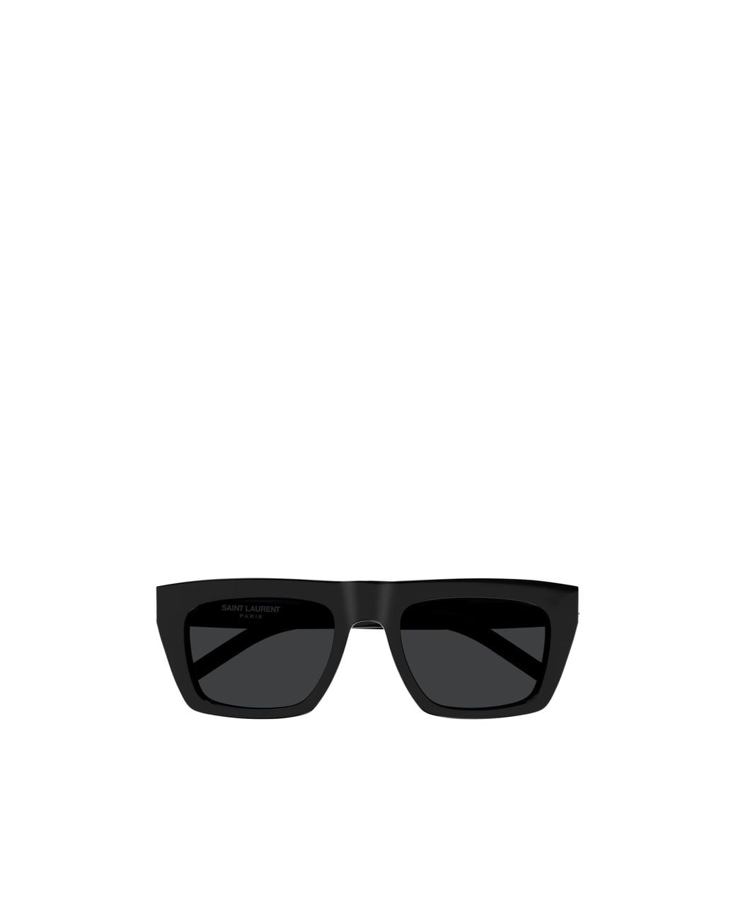 Saint Laurent Black Eyewear Rectangular Frame Sunglasses