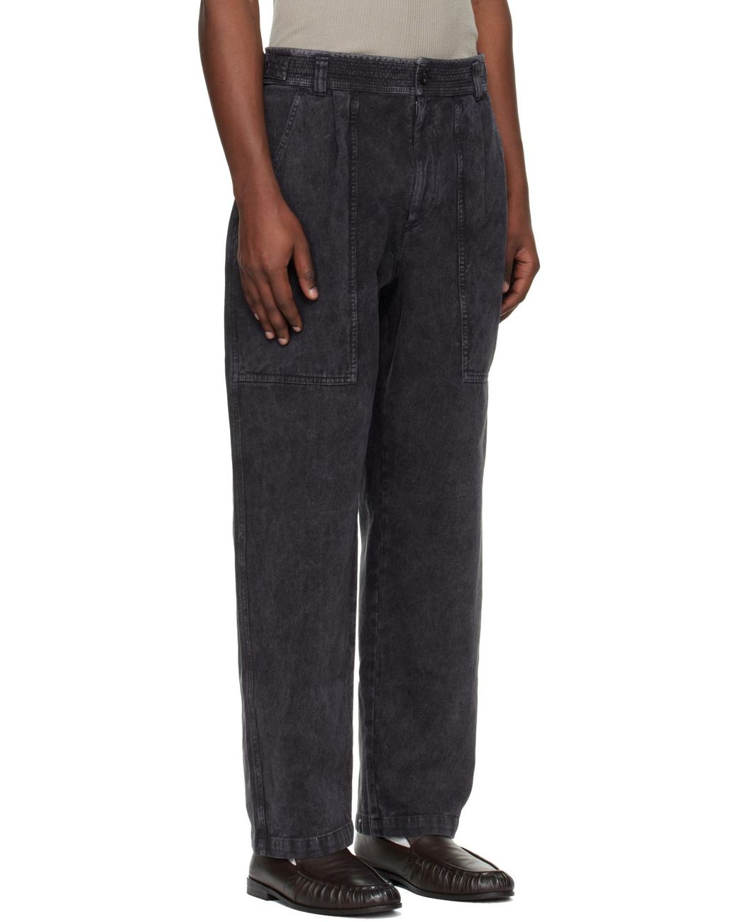 Isabel Marant Black Ilyan Pants for men