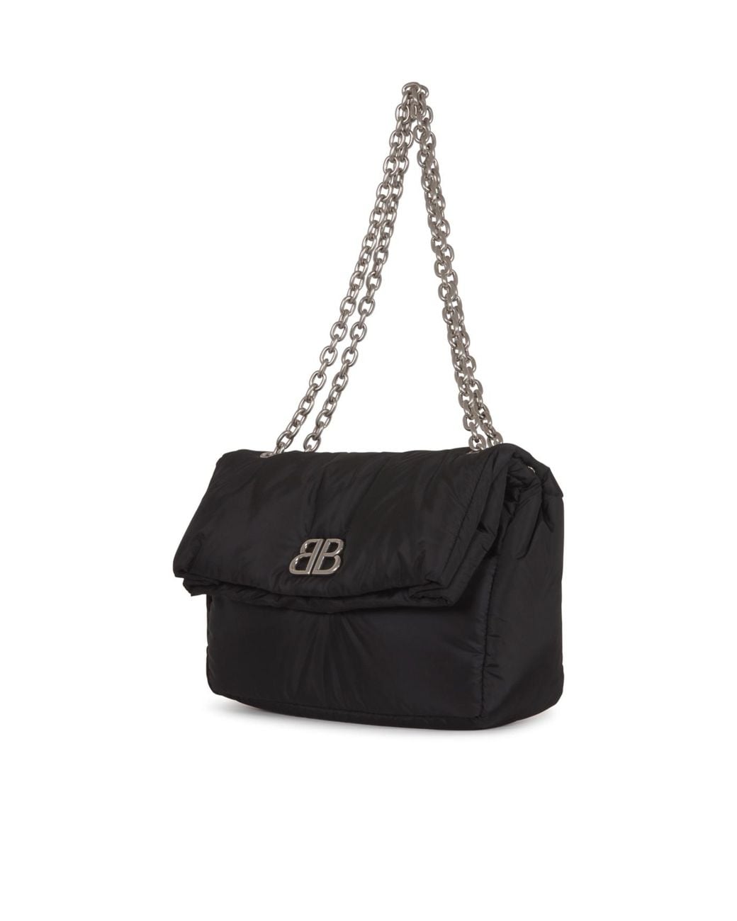 Balenciaga Black Monaco Small Chain Bag