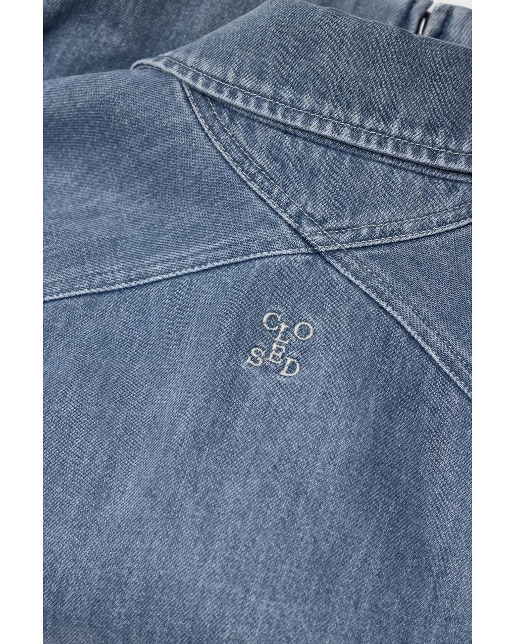 Closed Blue Cotton Denim Jacket