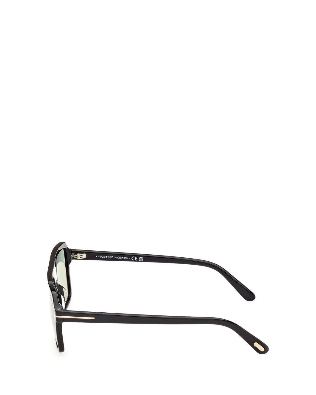 Tom Ford Gray Eyewear Vincent Pilot-Frame Sunglasses for men