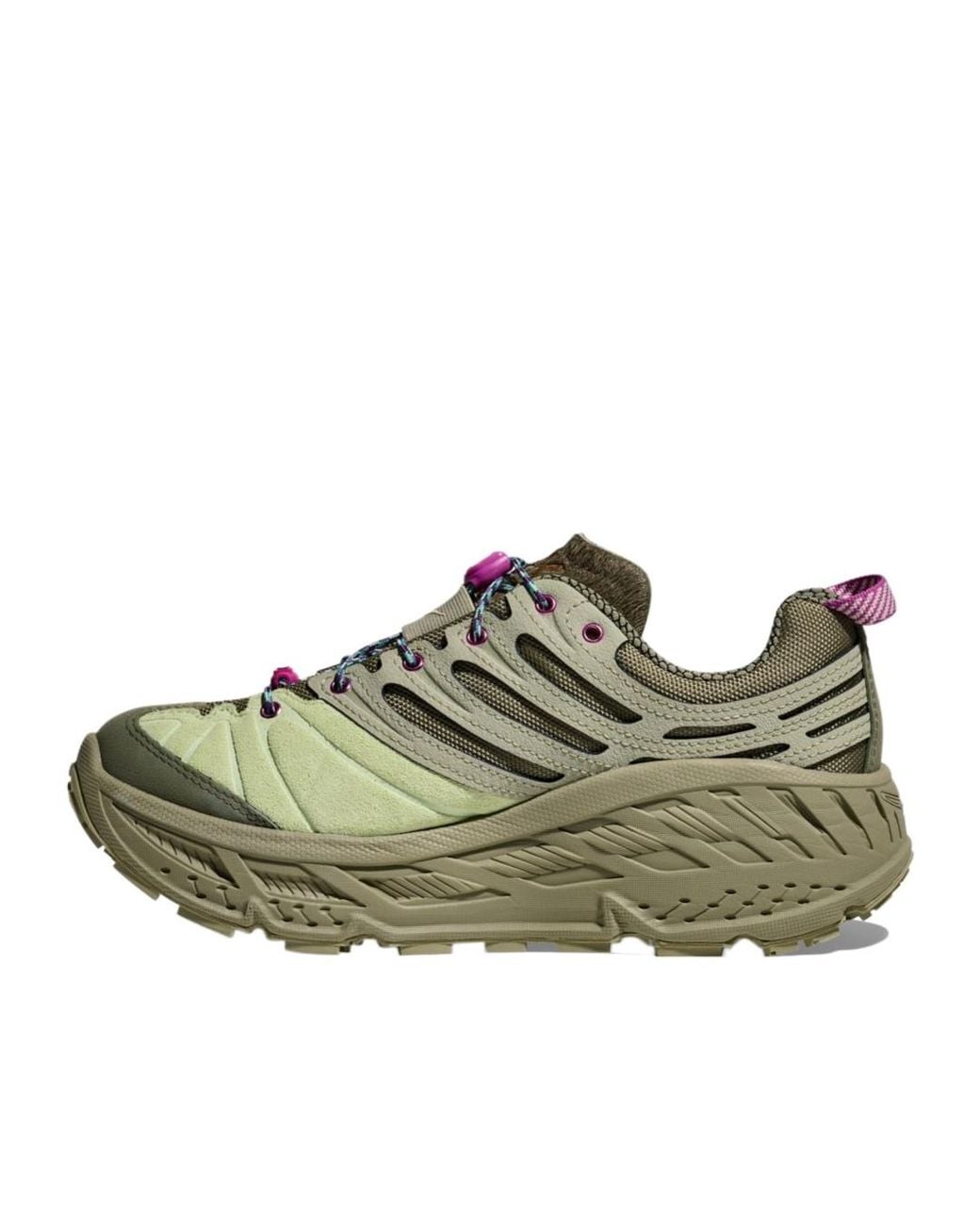 Hoka One One Green Elite Terrain System Stinson Evo Og Sneakers for men
