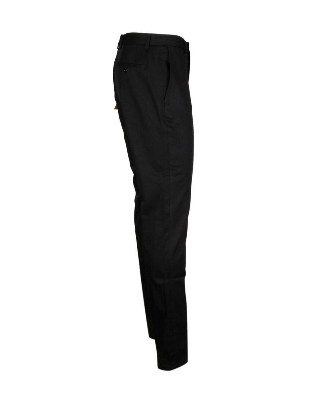 Burberry Black Slim-Fit Chino Pants for men