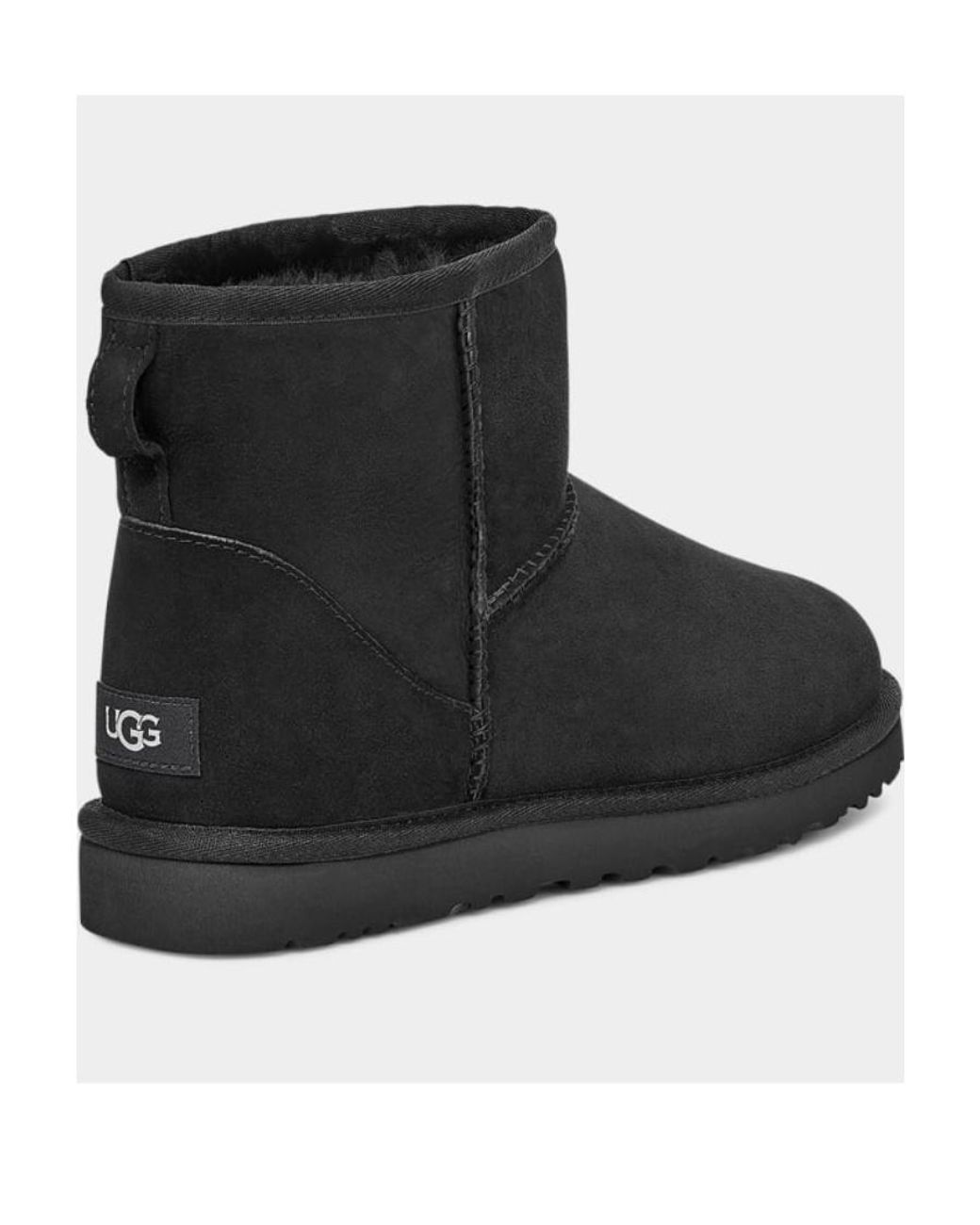 Ugg Black Classic Mini Ankle Boots for men