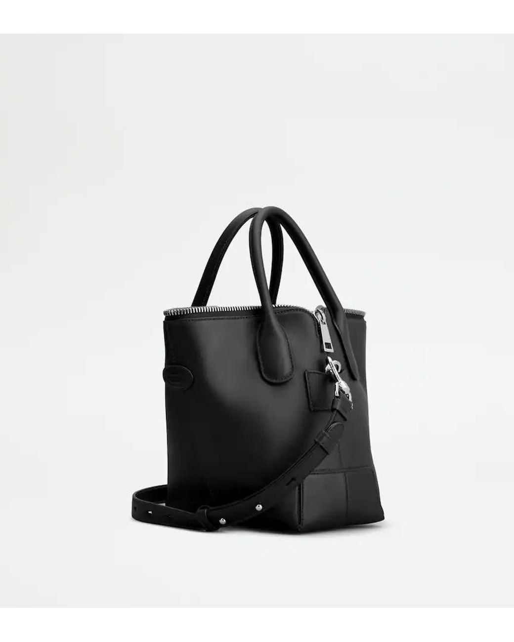 Tod's Black Di Bag Swing Zip Mini Bag