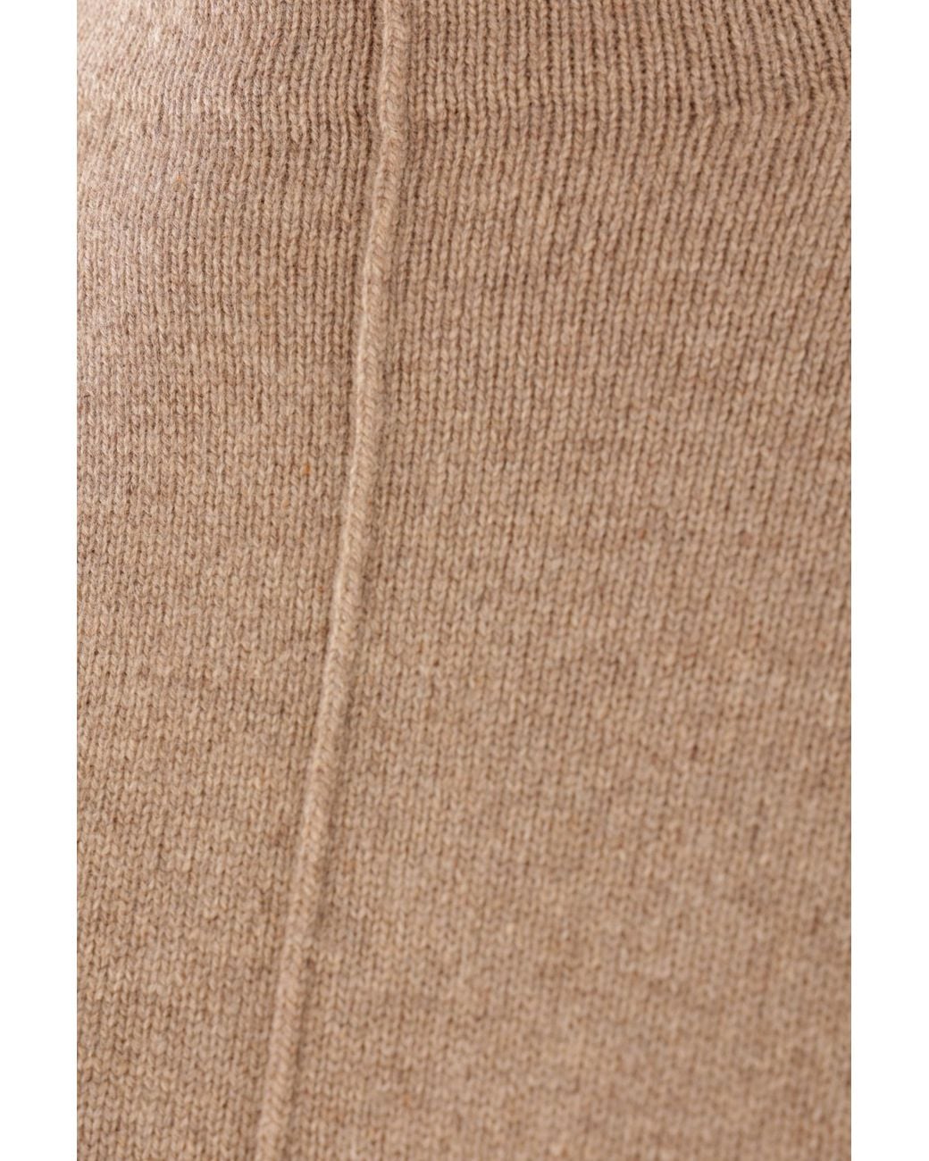 Max Mara Brown Crewneck Long-Sleeved Jumper