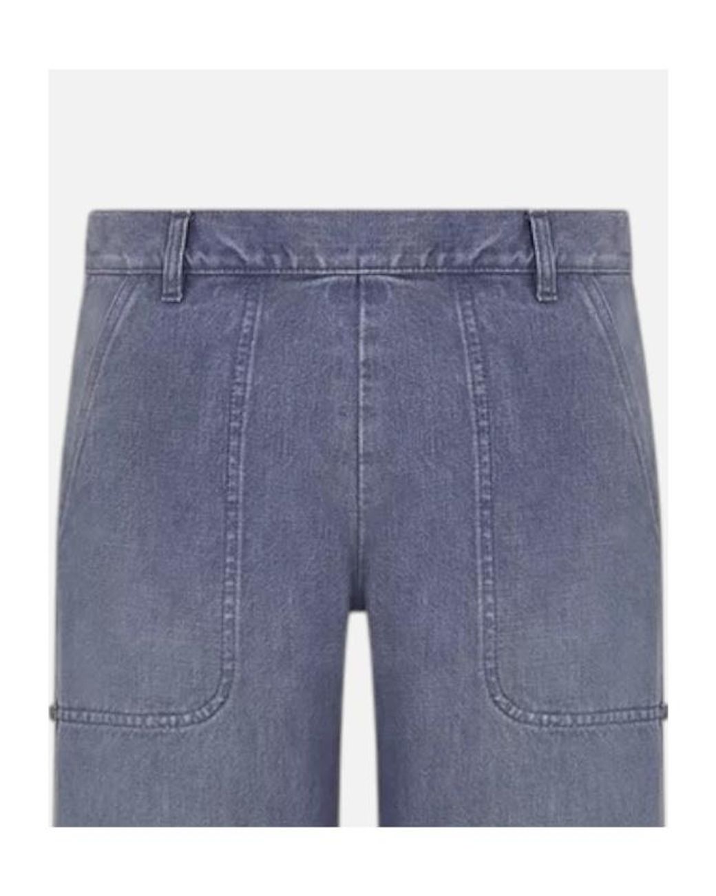 Dior Blue Regular-Fit Jeans