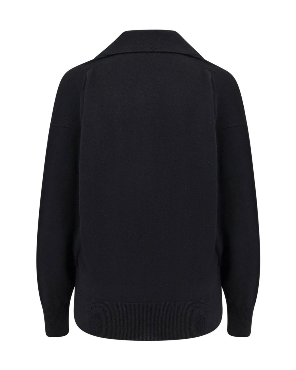 Tom Ford Blue Monogram Embroidered Knitted Jumper