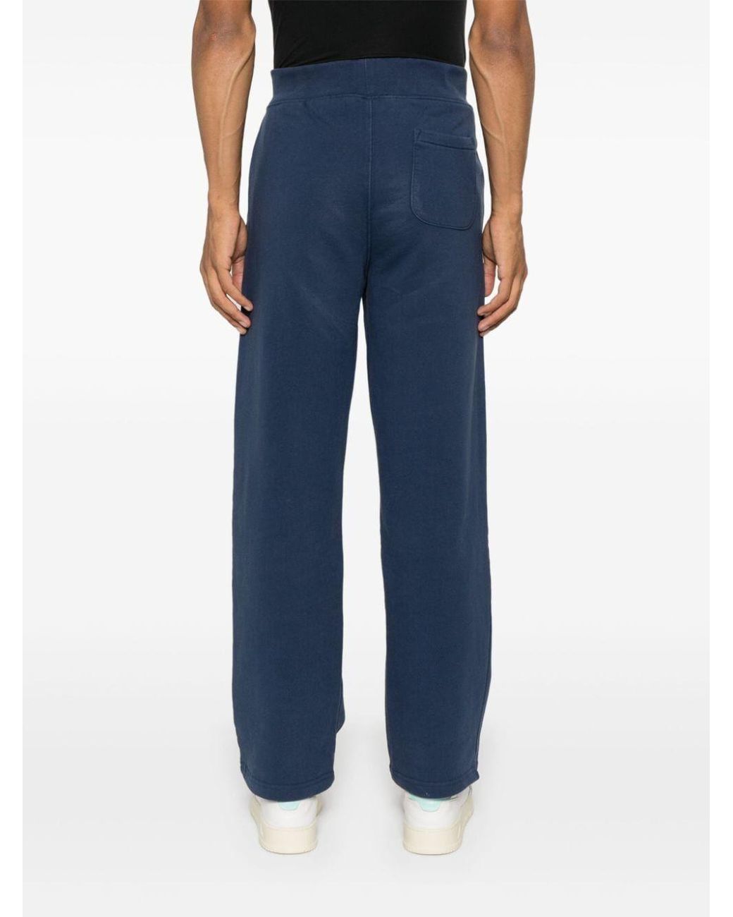 Polo Ralph Lauren Blue Loopback Fleece Drawstring Pants for men