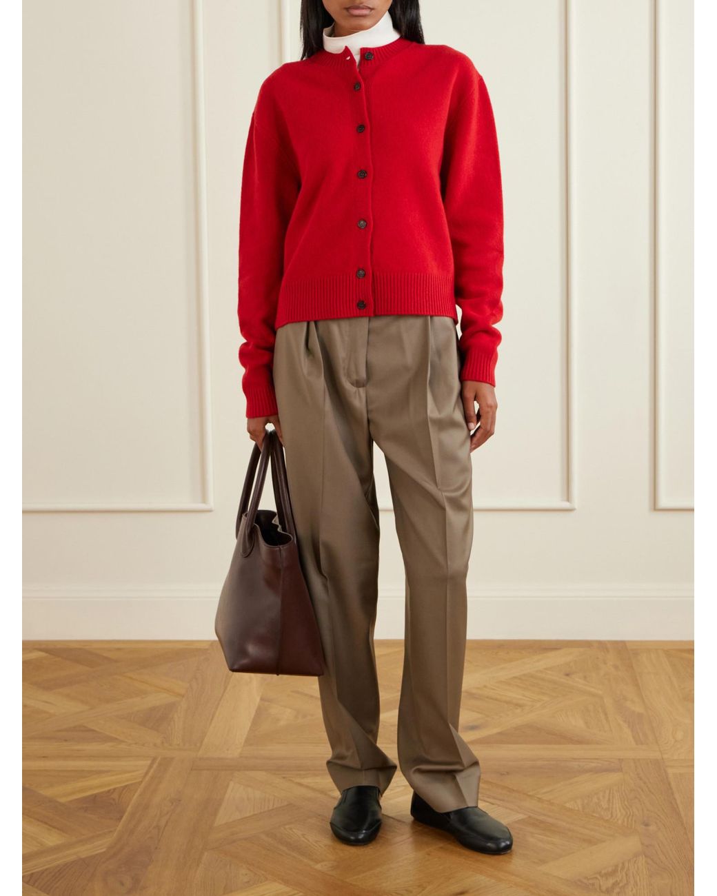 Rohe Red Classic Cardigan