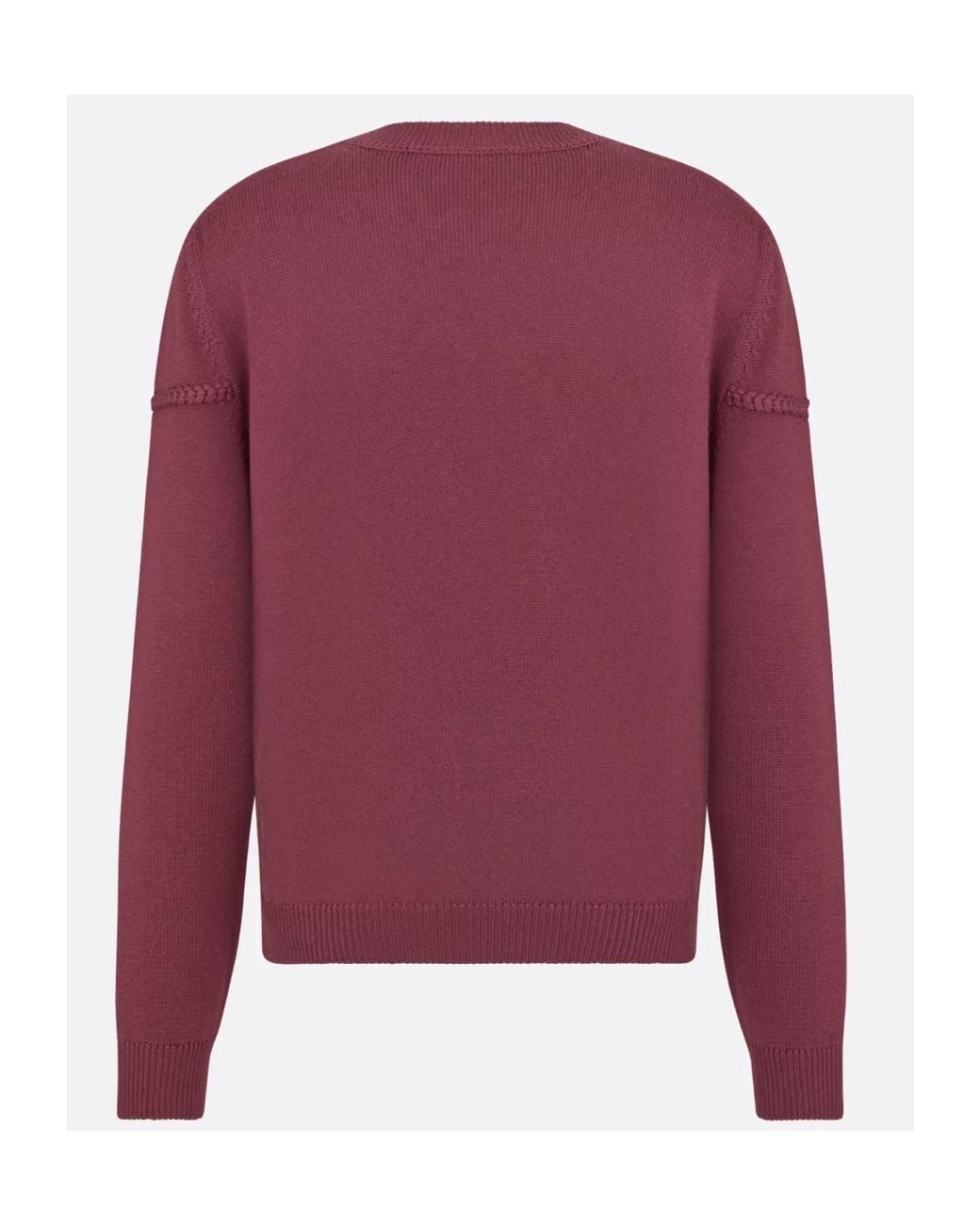 Dior Purple Ribbon Sweater for men