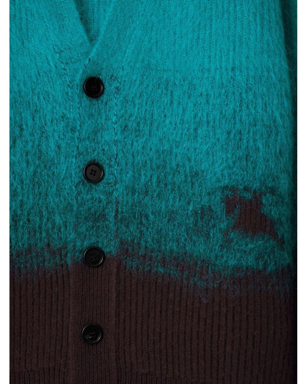 Burberry Green Cardigan for men