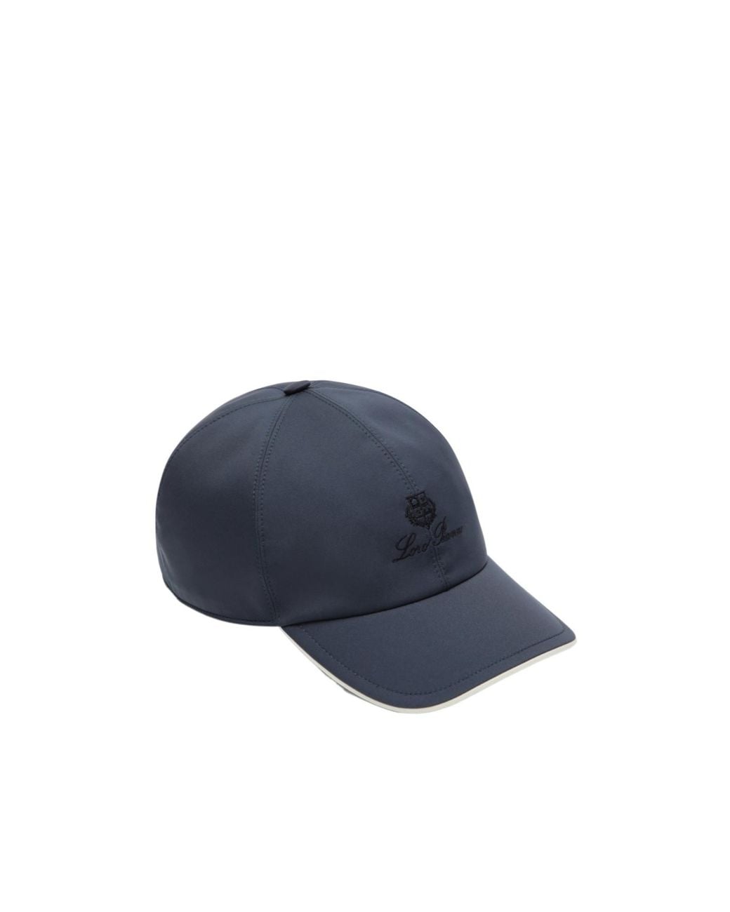 Loro Piana Blue Logo Baseball Cap for men