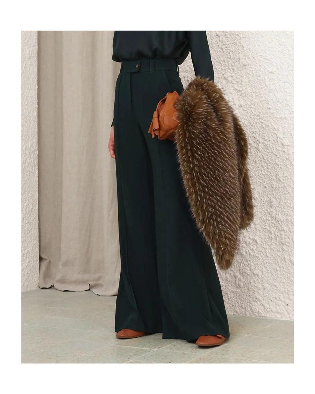 Zimmermann Blue Valiant Flared Pants