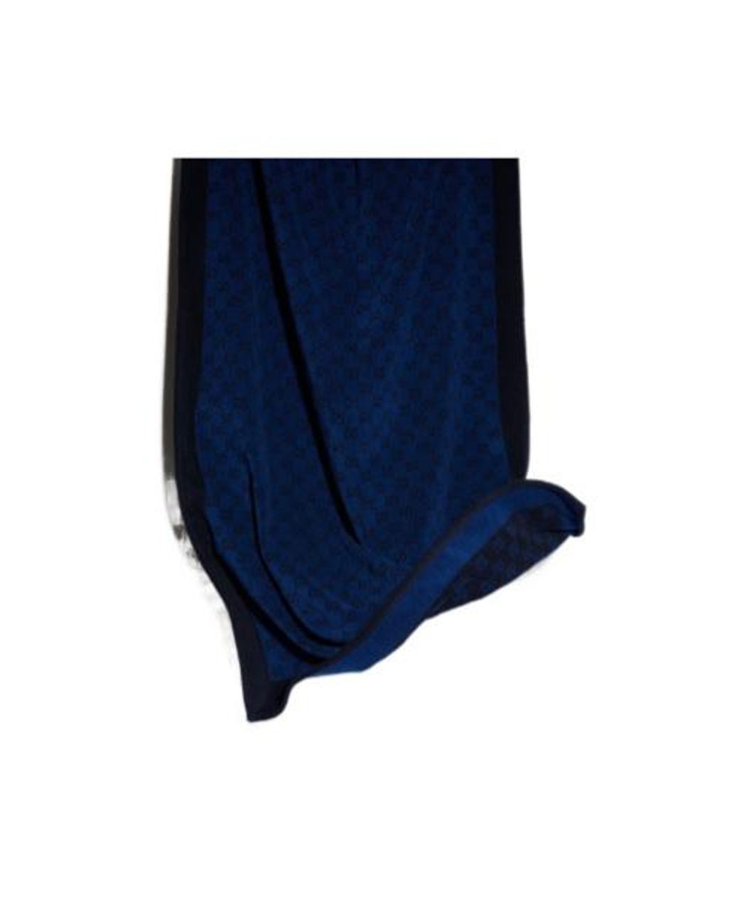 Gucci Blue Gg Cotton Terrycloth Beach Blanket