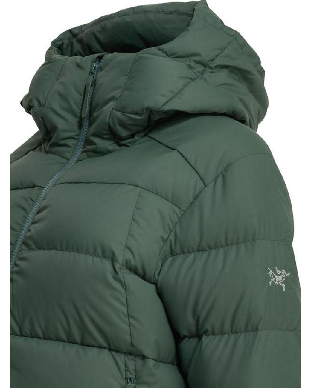 Arc'teryx Green Thorium Hooded Down Jacket