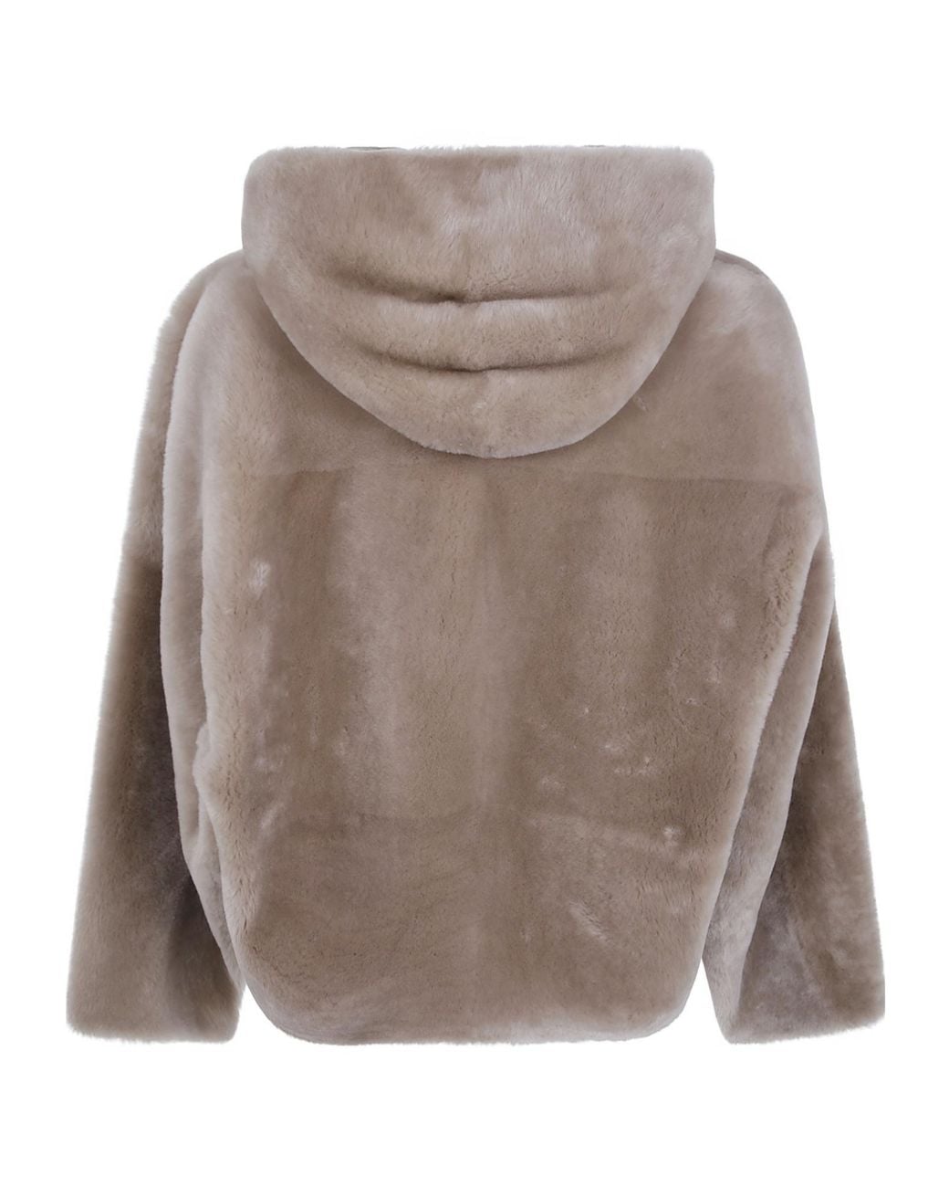Blancha Brown Long-Sleeved Casual Jacket