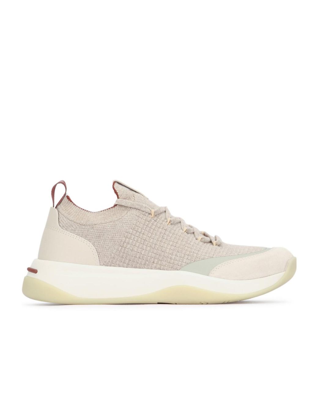 Loro Piana Natural Round-Toe Casual Sneakers for men