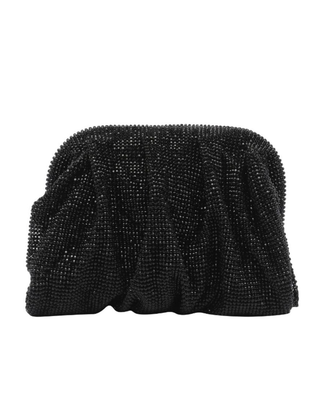 Benedetta Bruzziches Black Venus La Petite Embellished Clutch Bag