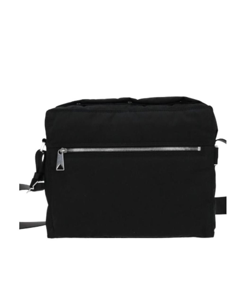 Bottega Veneta Black Zipped Crossbody Bag for men