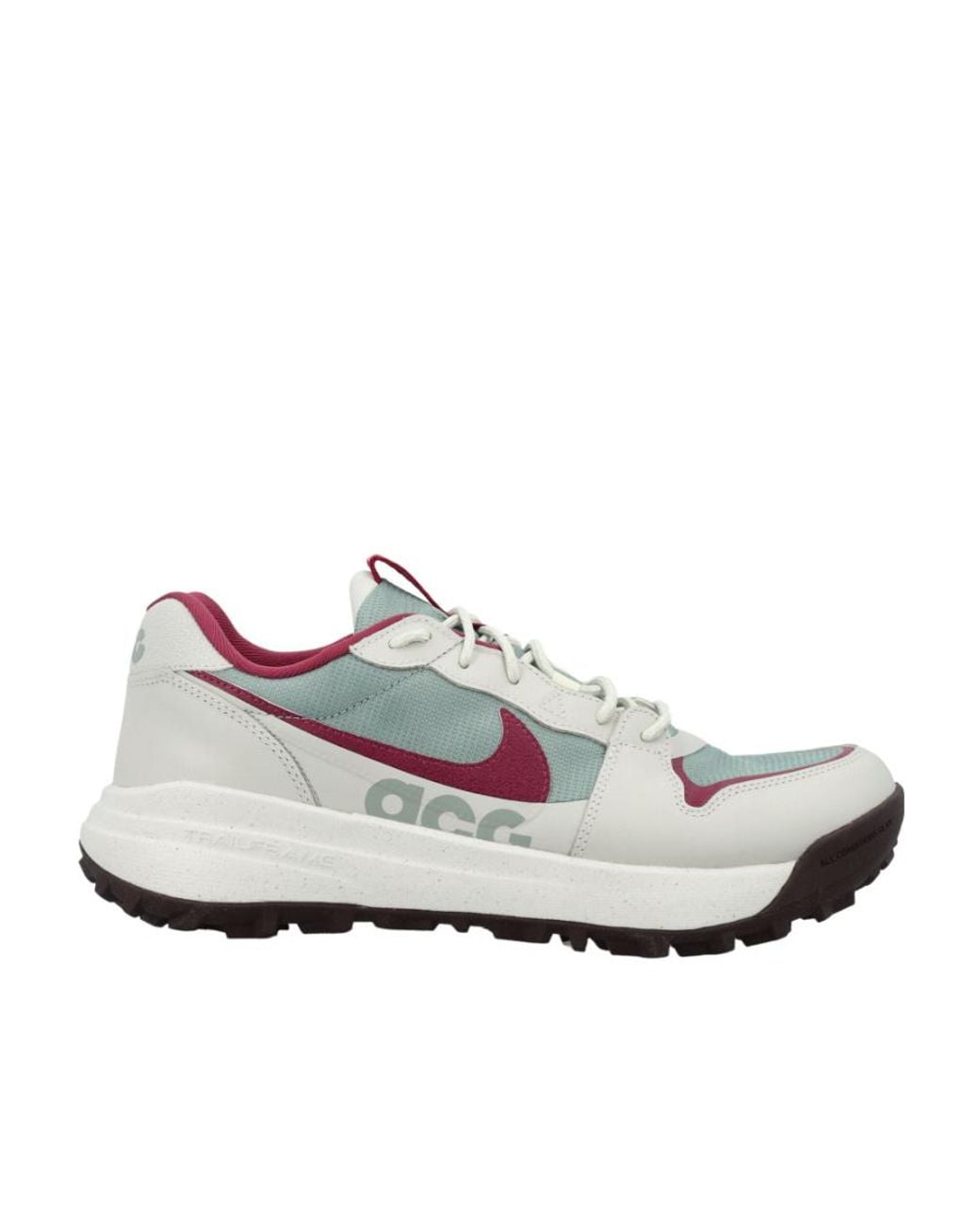 Nike White Acg Lowcate Lace-Up Sneakers for men